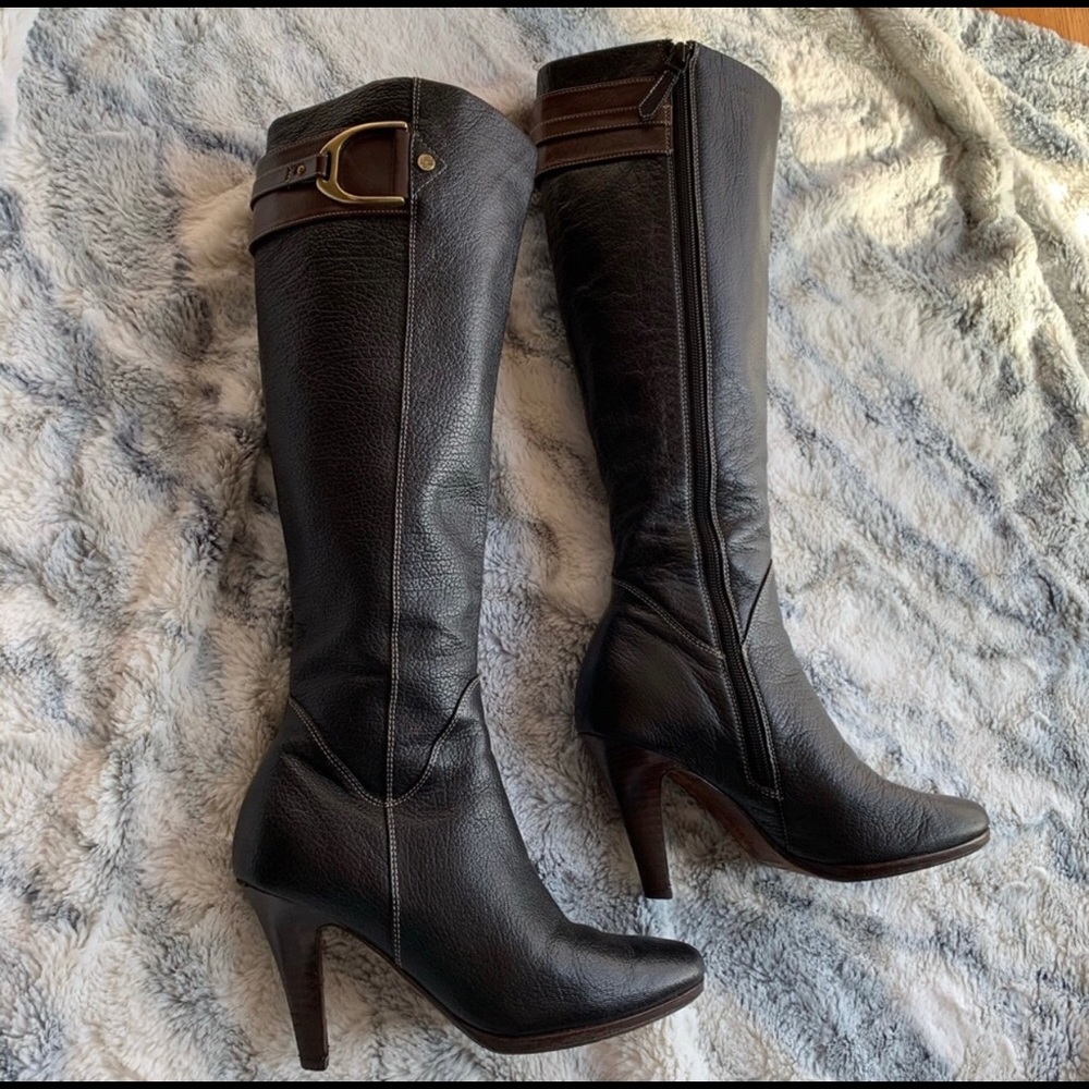 Cole Haan sierra Nike tall boots 6.5 b